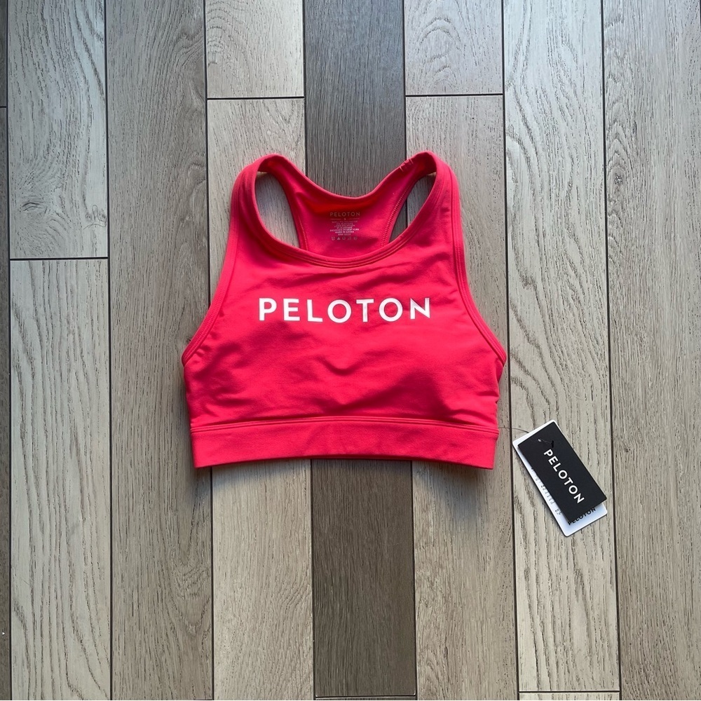 Peloton Women's Bright Pink Sports Bra
